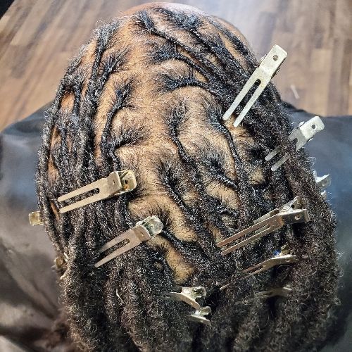 Loving Your Natural Self hair work in Bakersfield , example 1
