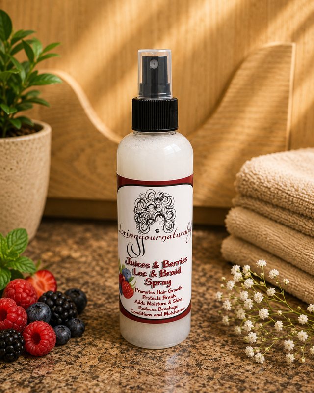 Juices & Berries Loc and Braid Hair Mist