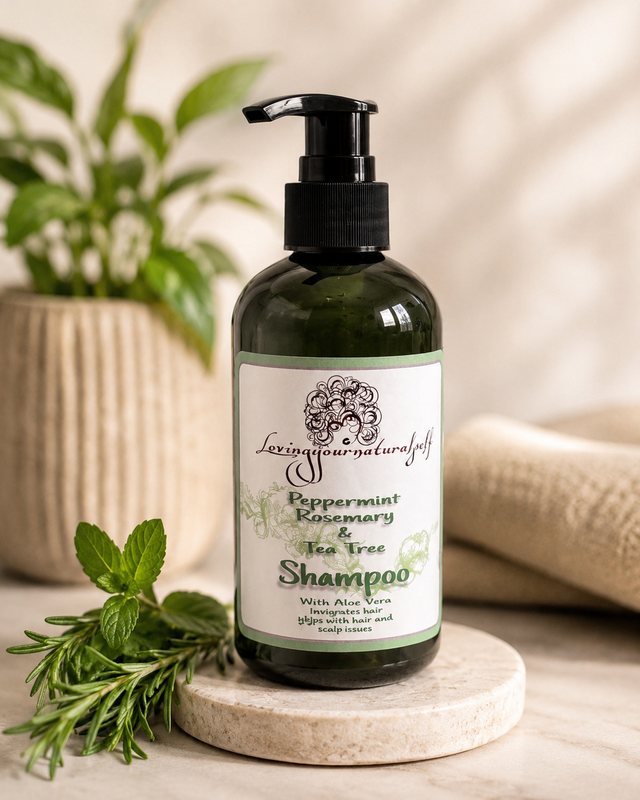Peppermint, Tea Tree & Rosemary Shampoo