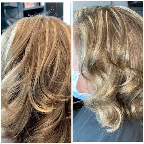 Hair work by Luxe Studio By Gina