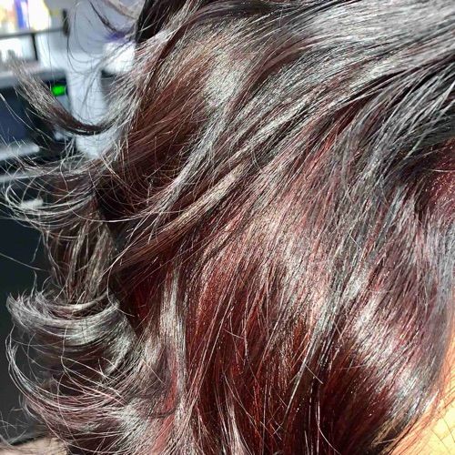 Hair work by Luxe Studio By Gina