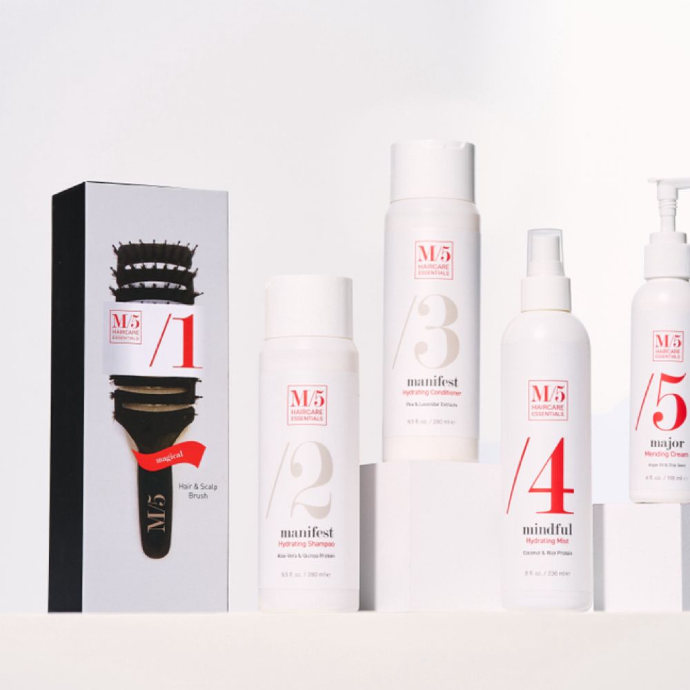 Hair work by M/5 Hair Care Studio