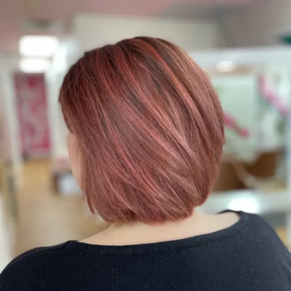 Hair work by Maggie Ohlman