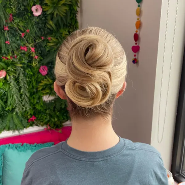 Hair work by Maggie Ohlman