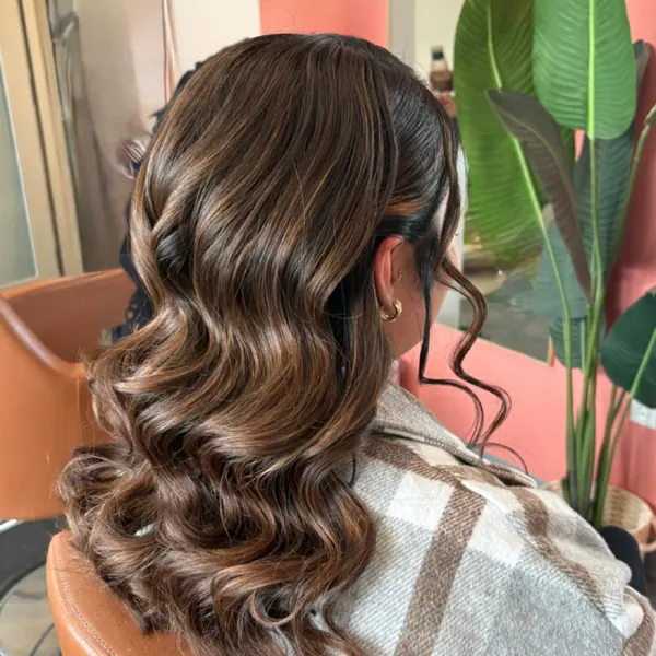 Hair work by Maria Gutierrez
