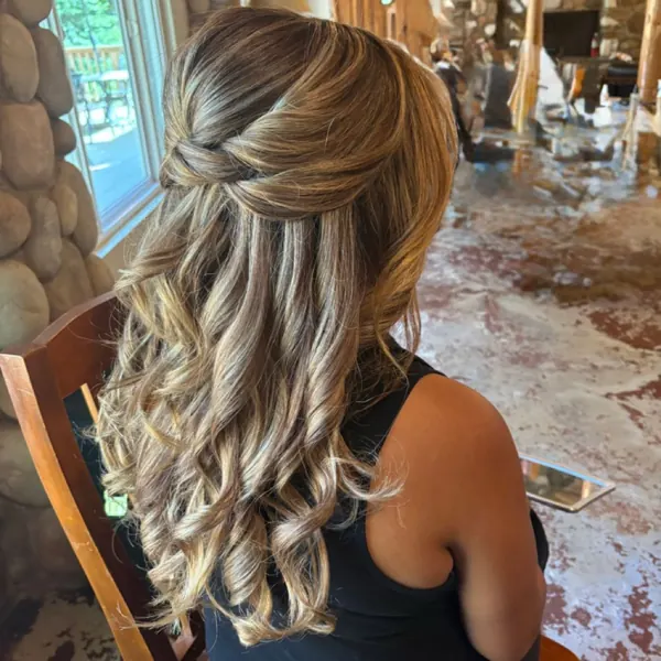Hair work by Maria Gutierrez