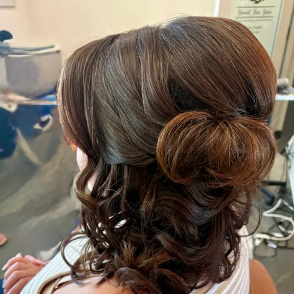 Hair work by Maria Gutierrez