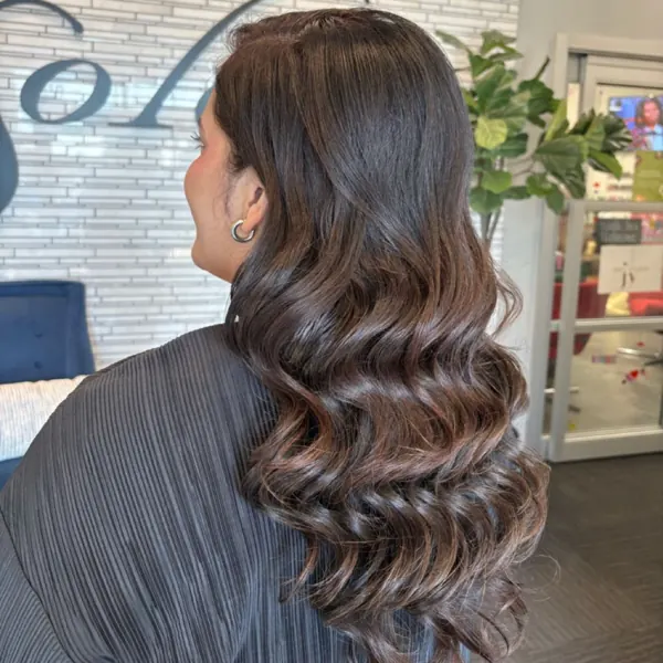 Hair work by Maria Gutierrez