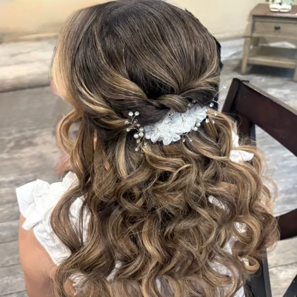Hair work by Maria Gutierrez