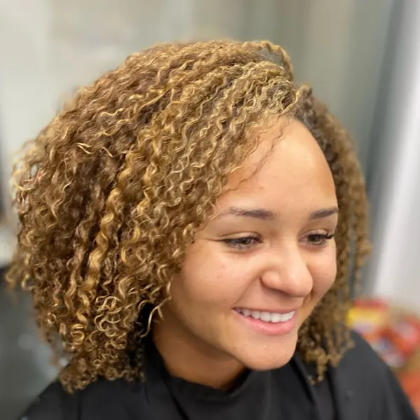 Hair work by Marissa J Curls