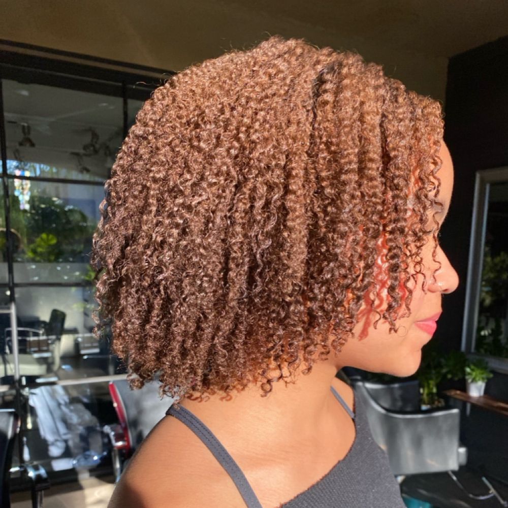 Hair work by Marissa J Curls