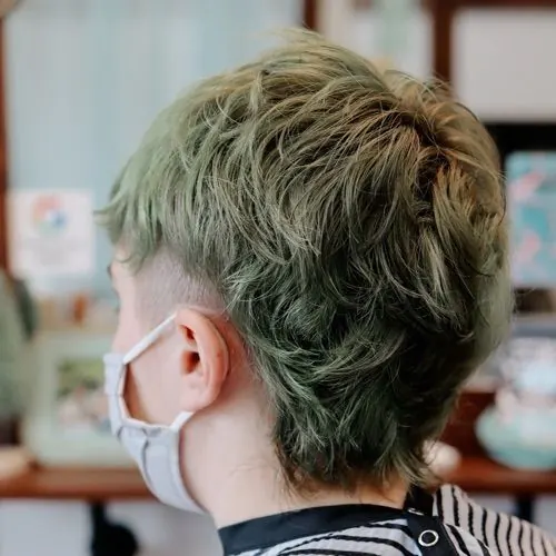 Hair work by Mint Cuts + Color