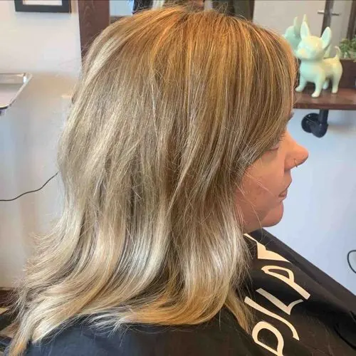 Hair work by Mint Cuts + Color