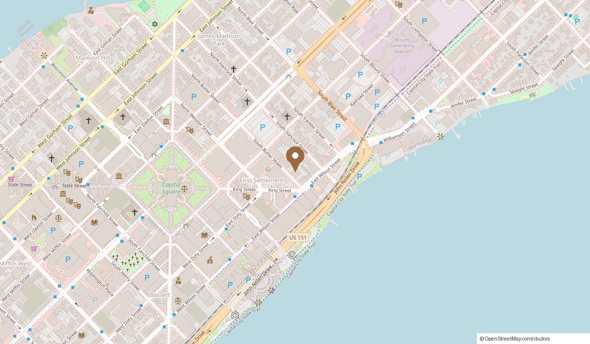 Map: 133 S Butler St Suite 200, Madison, WI 53703