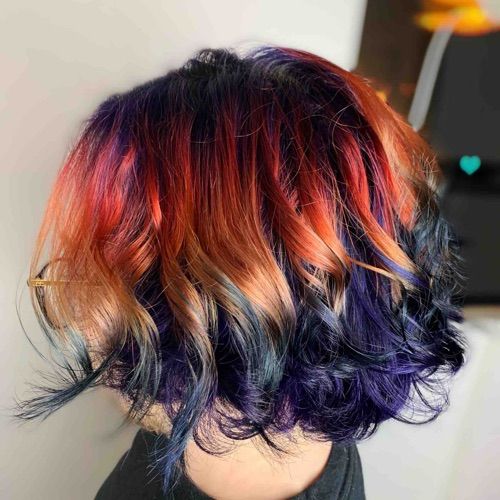 Hair work by Mint Cuts + Color