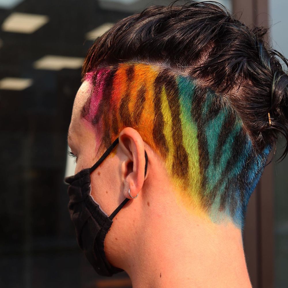 Hair work by Mint Cuts + Color