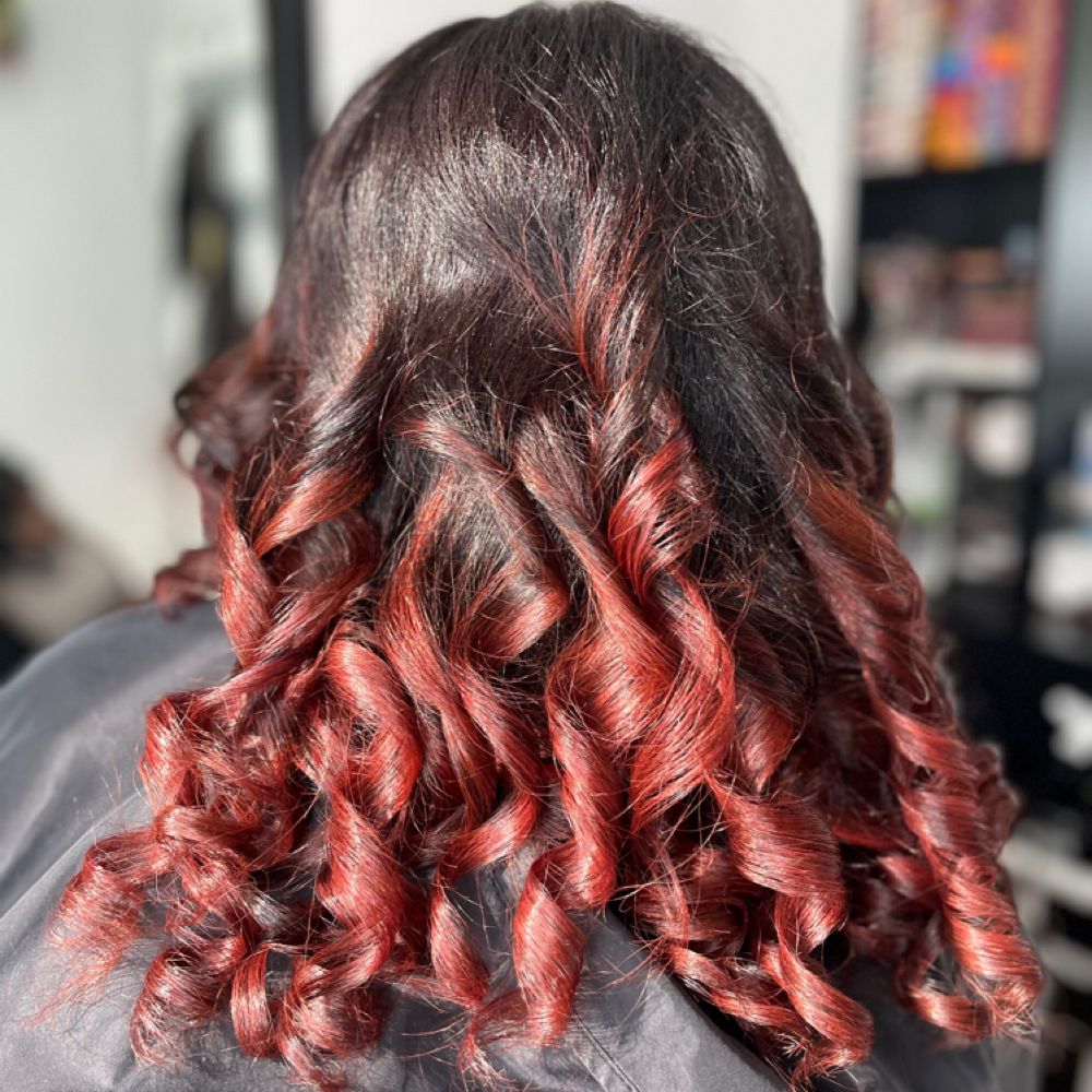 Hair work by Natural Diva Beauty