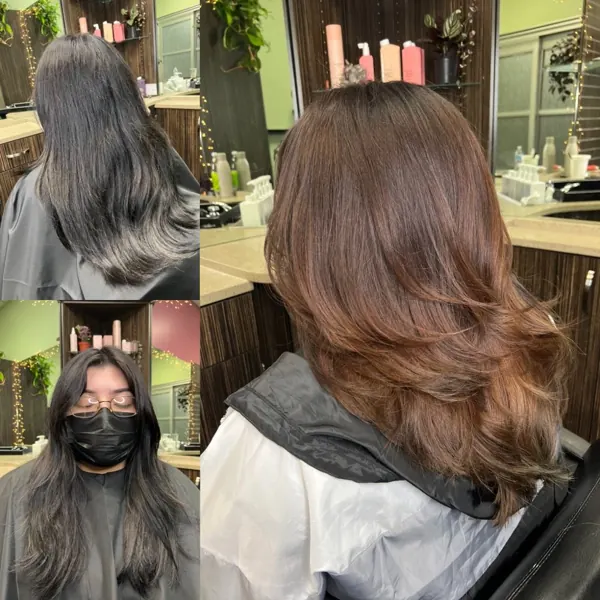 Hair work by On Canvas