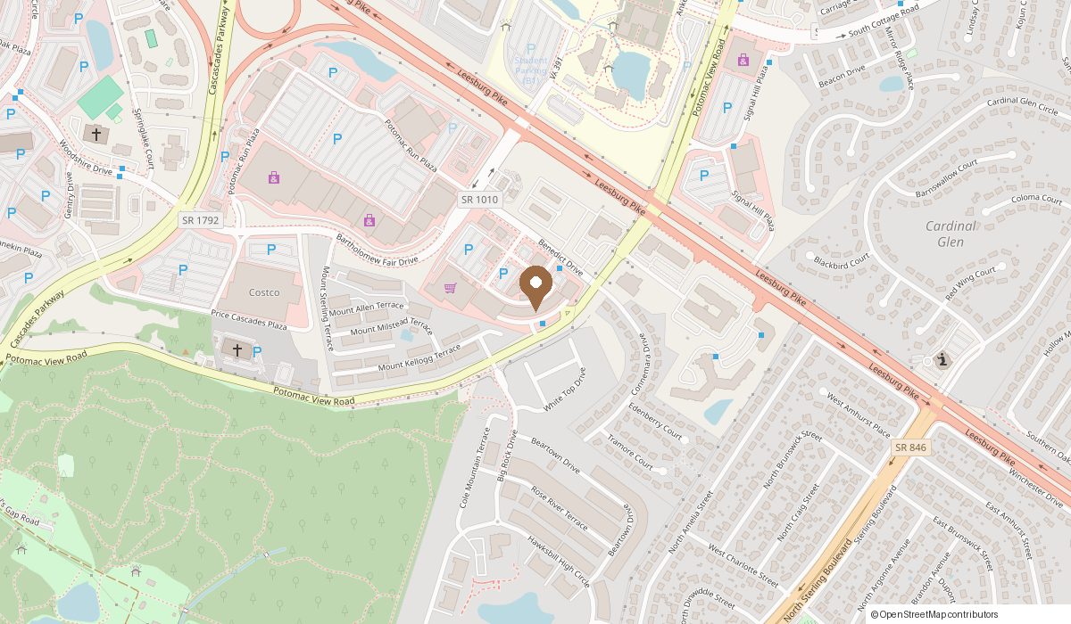 Map: 21435 Epicerie Plz Unit 145; Loft 47, Sterling, VA 20164
