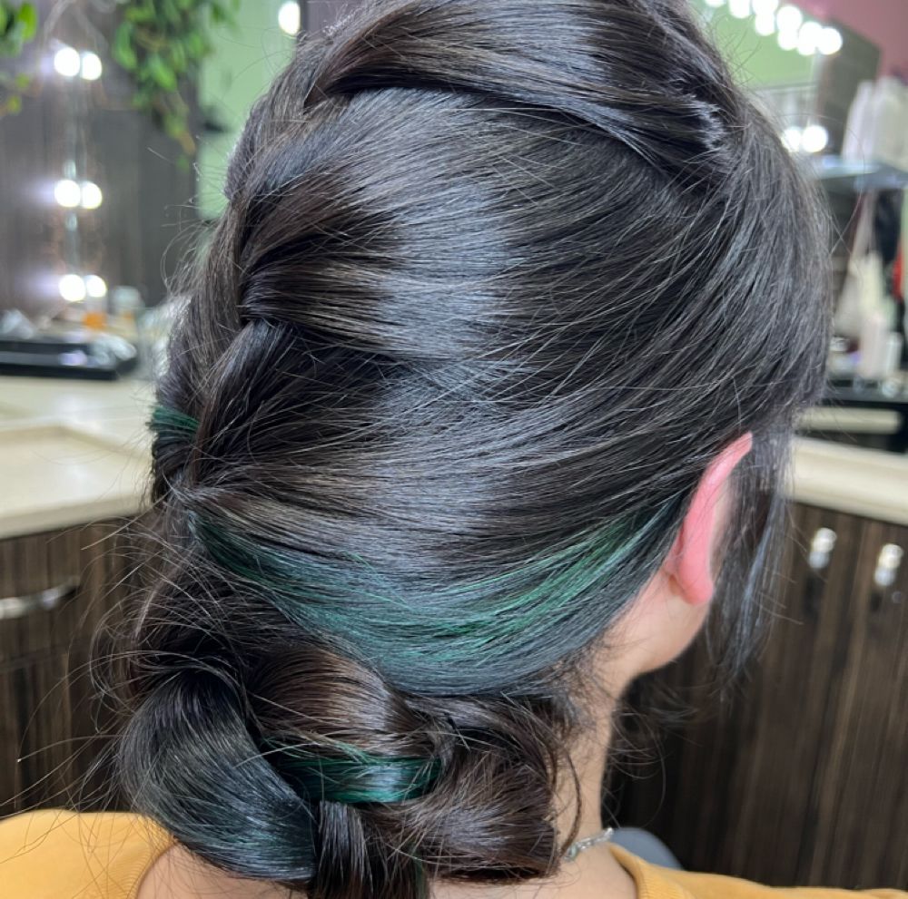 Hair work by On Canvas