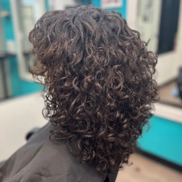 Hair work by Q Cali CURL Salon
