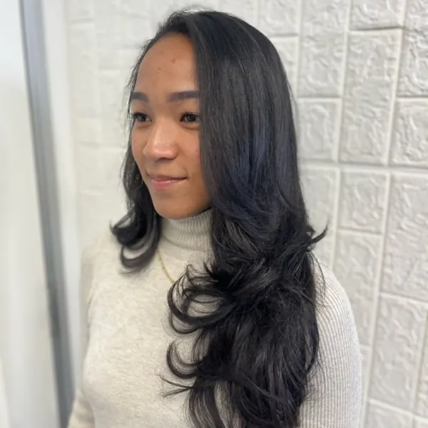 Hair work by Q Cali CURL Salon