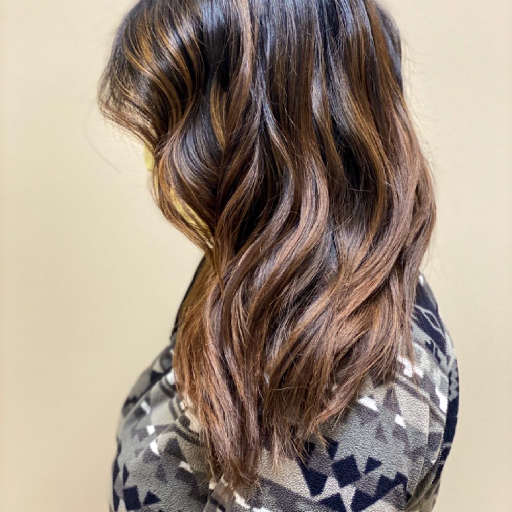 Hair work by Rosewater Salon