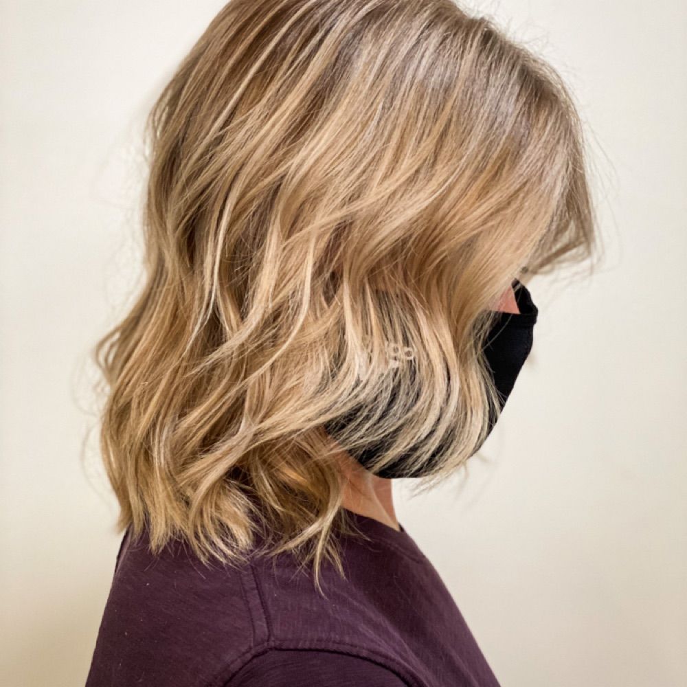 Hair work by Rosewater Salon