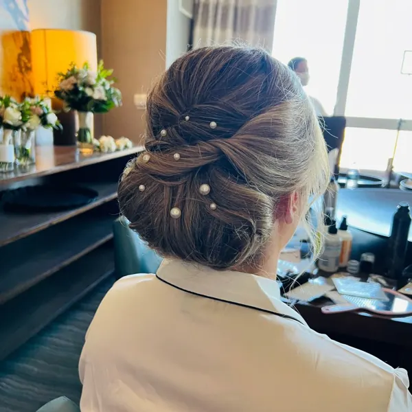 Hair work by Style by Sam Salon