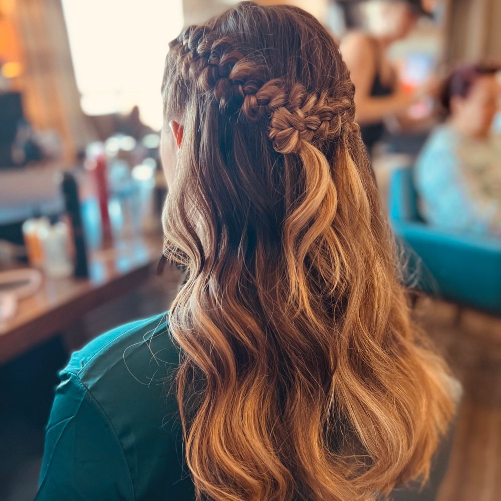 Hair work by Style by Sam Salon