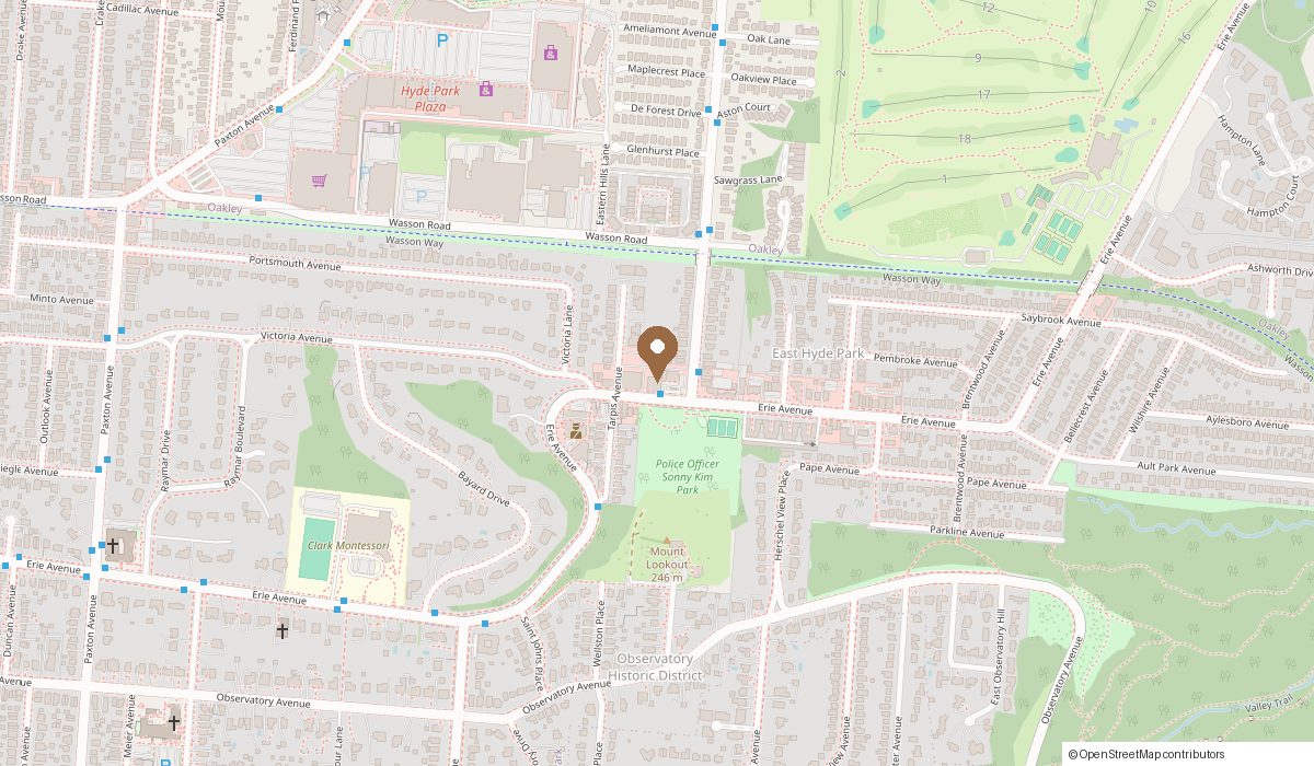 Map: Assembly Hair + Beauty Bar 3340 Erie Ave, Cincinnati, OH 45208