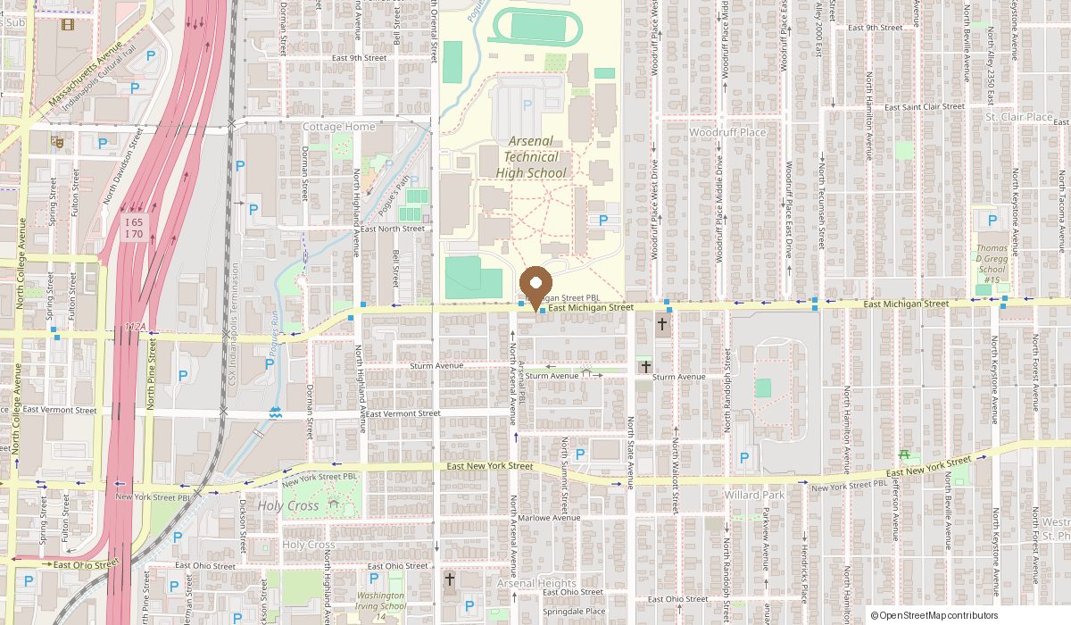 Map: 1513 E. Michigan St., Indianapolis, IN 46227