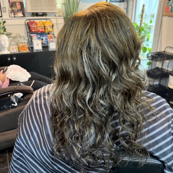 Hair work by The Answer Salon by KayStephan