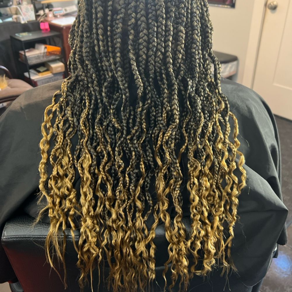 Hair work by The Answer Salon by KayStephan