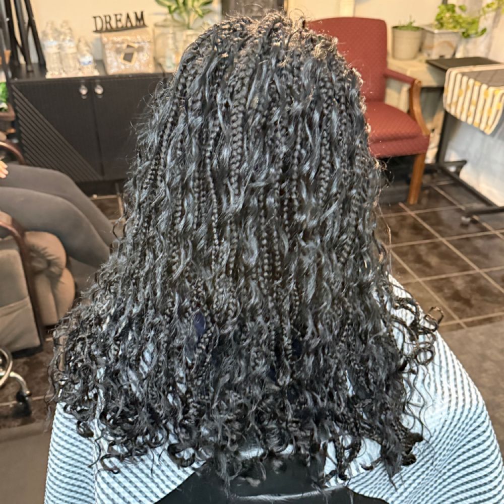 Hair work by The Answer Salon by KayStephan