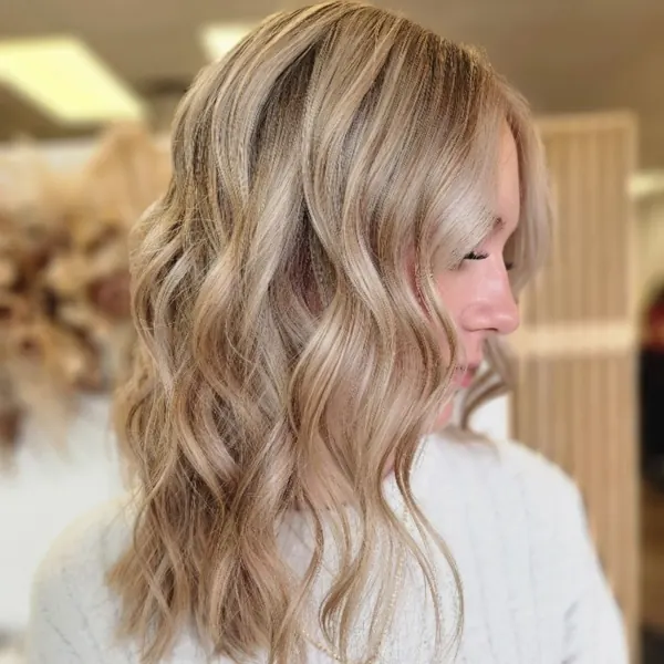 Hair work by The Blowout Blonde