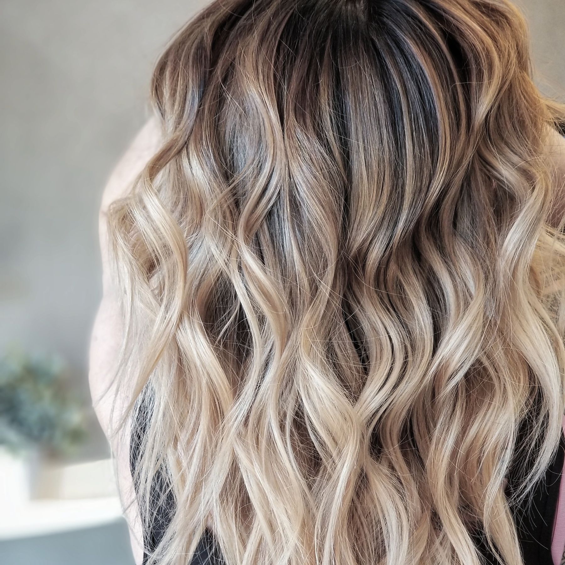 Hair work by The Blowout Blonde
