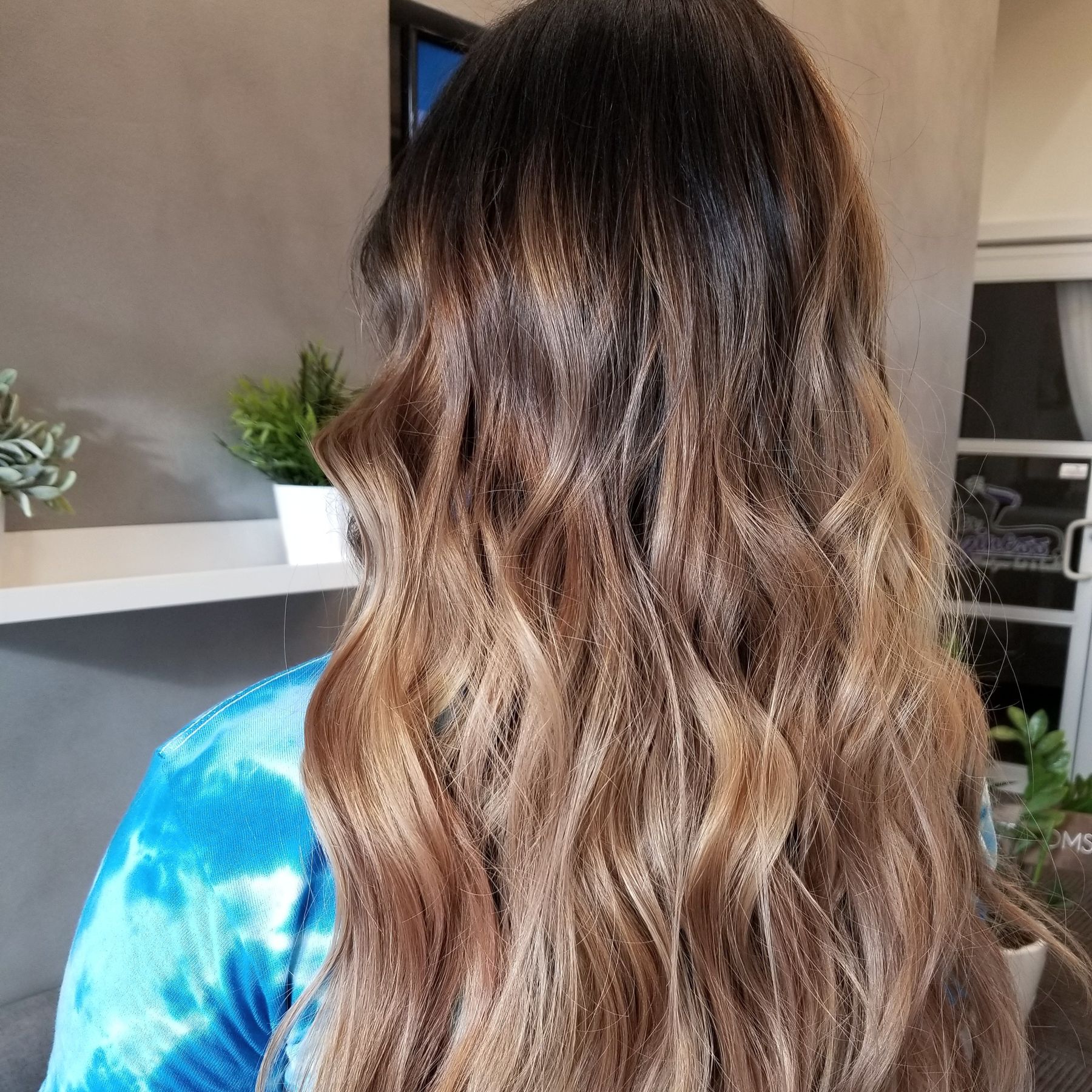 Hair work by The Blowout Blonde