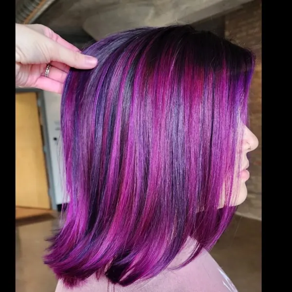 Hair work by The Blunt Colorist