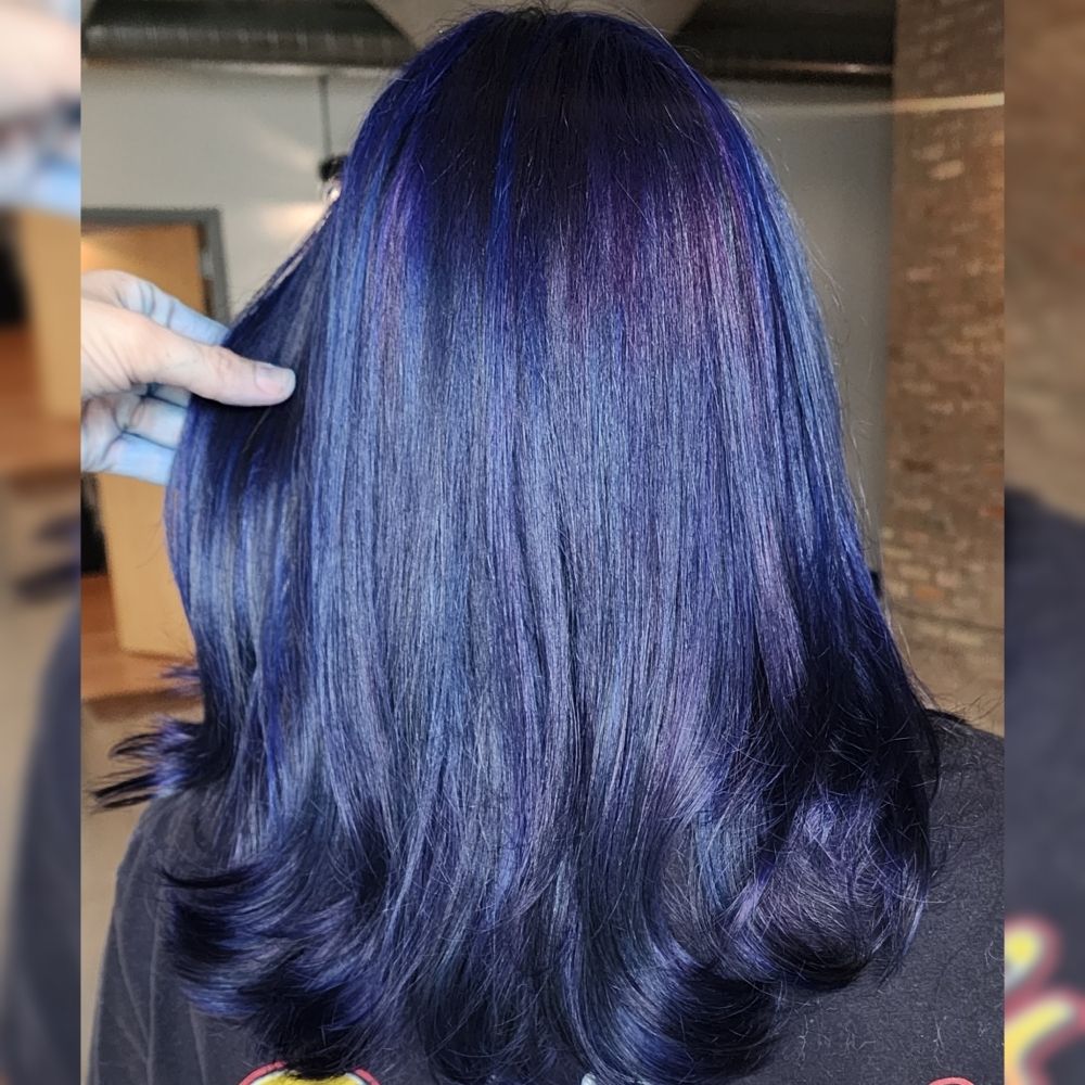 Hair work by The Blunt Colorist
