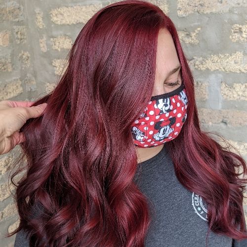 Hair work by The Blunt Colorist