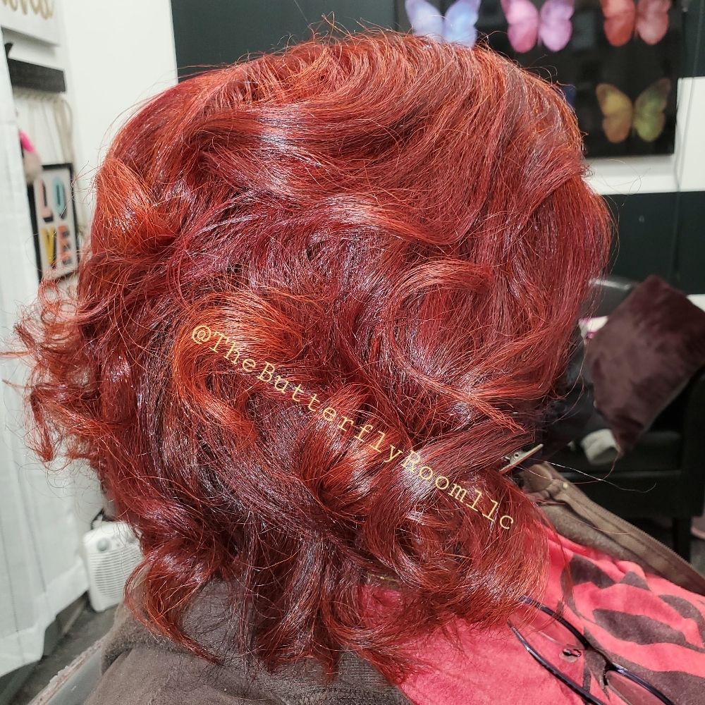 Hair work by The Butterfly Room Salon Spa LLC