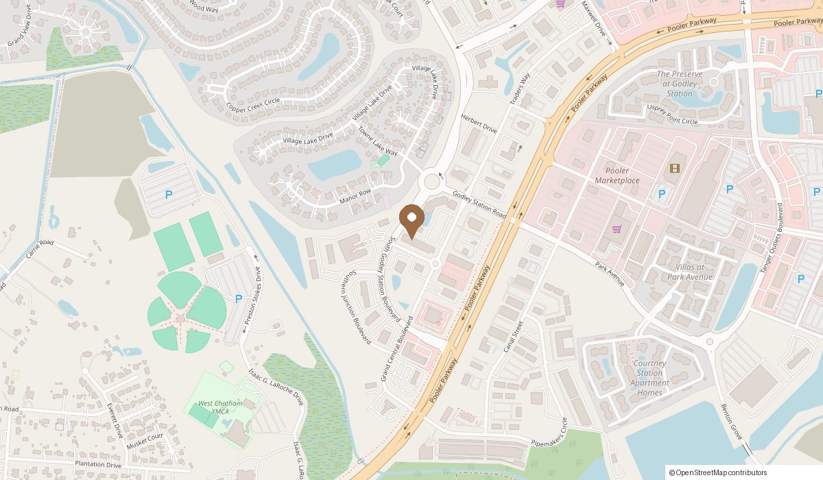 Map: 1 Godley Station Blvd. Studio 18, Pooler, GA 31322