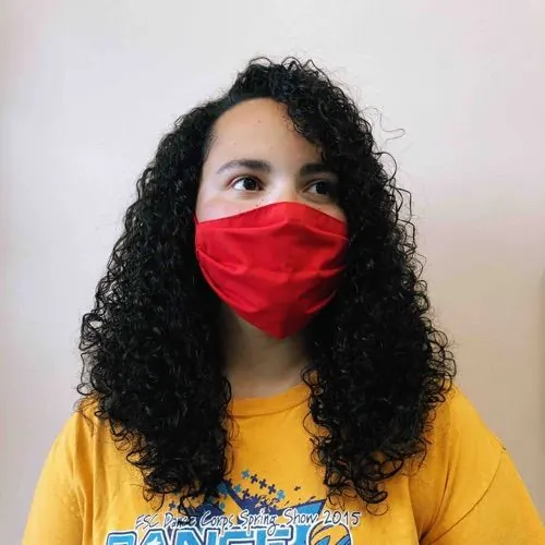 Hair work by The Curl Center