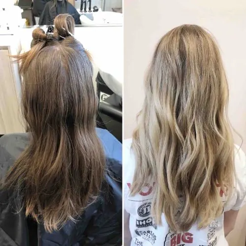 Hair work by The Curl Center