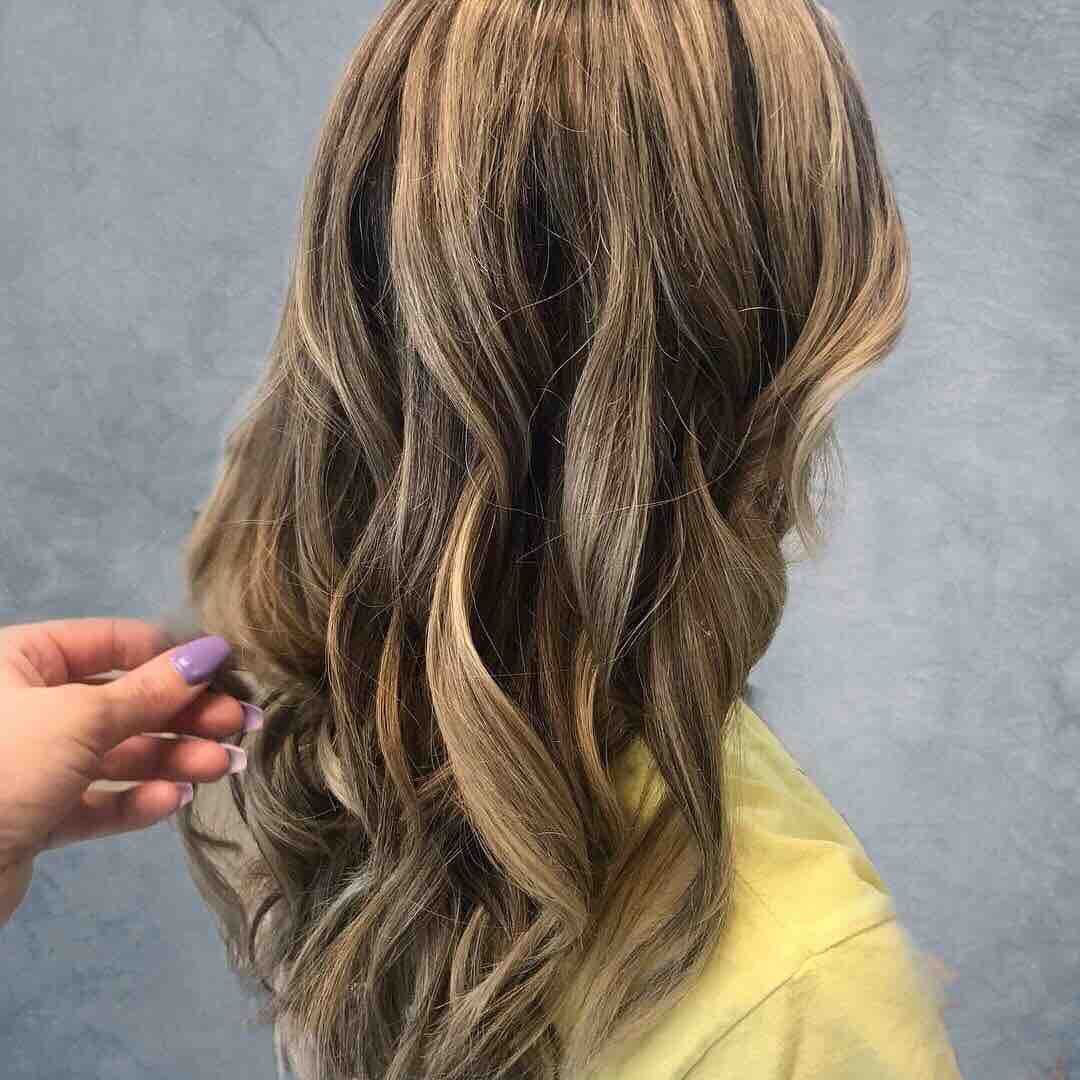 Hair work by The Looking-Glass Salon and Spa