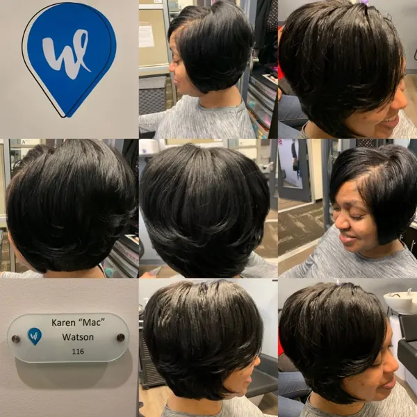 Hair work by The Pretty Hair Lounge