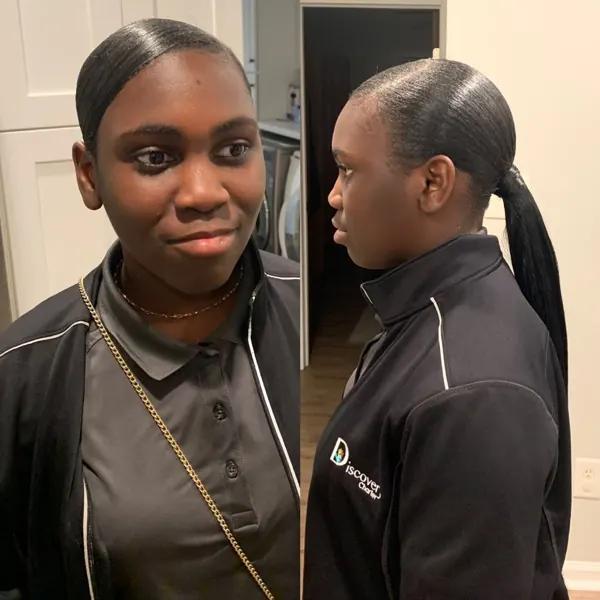 Hair work by The Pretty Hair Lounge