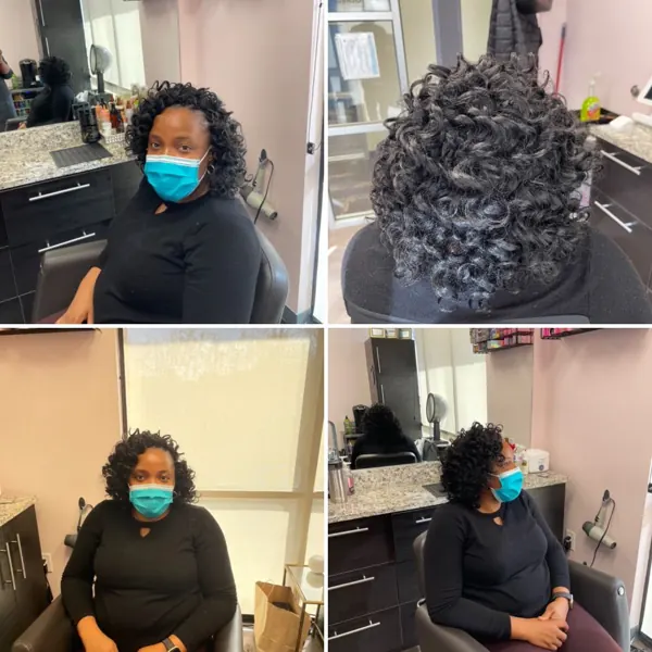 Hair work by The Pretty Hair Lounge