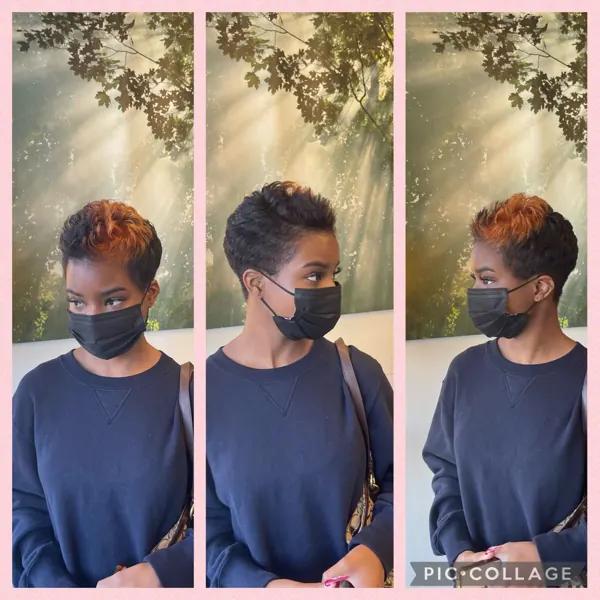 Hair work by The Pretty Hair Lounge